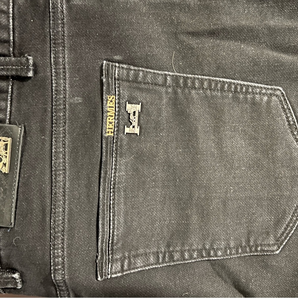Men’s Jean’s 2 Gucci, 1 Hermes and 1 Burberry size 36 waist and 44 length